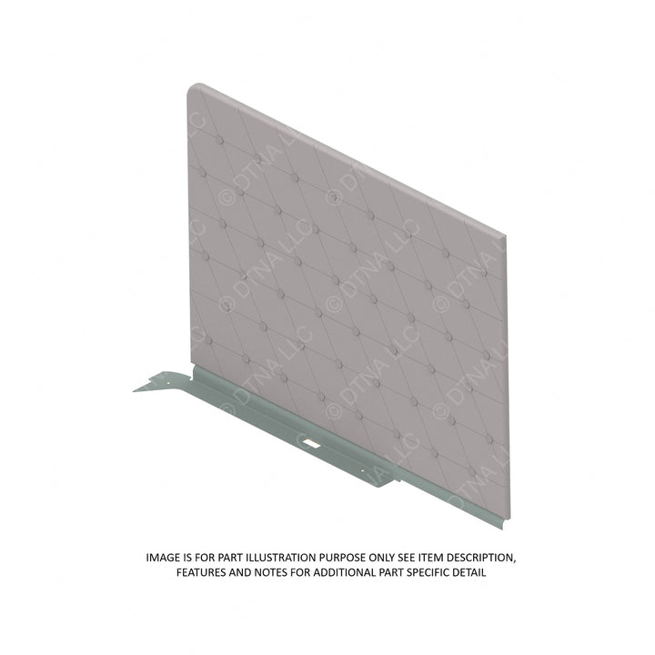 W18-00788-023 UPHOLSTERY-PANEL,SIDE,GRAY,LH