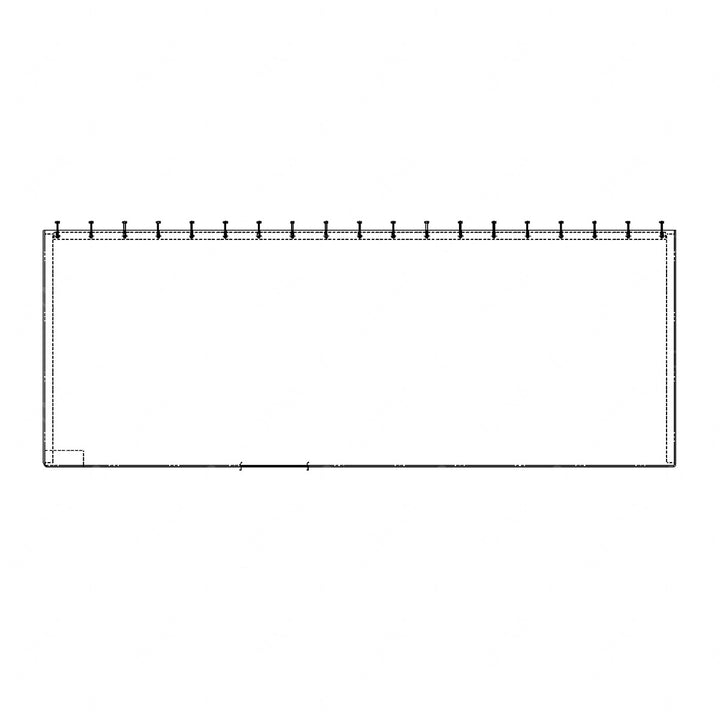 W22-00000-000 CURTAIN-COVER FRONT
