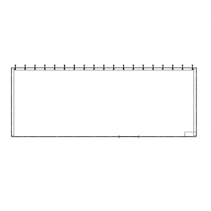 W22-00001-001 CURTAIN-COVER REAR R