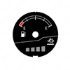 W22-00009-027 GAUGE-FUEL LEVEL,POL,07