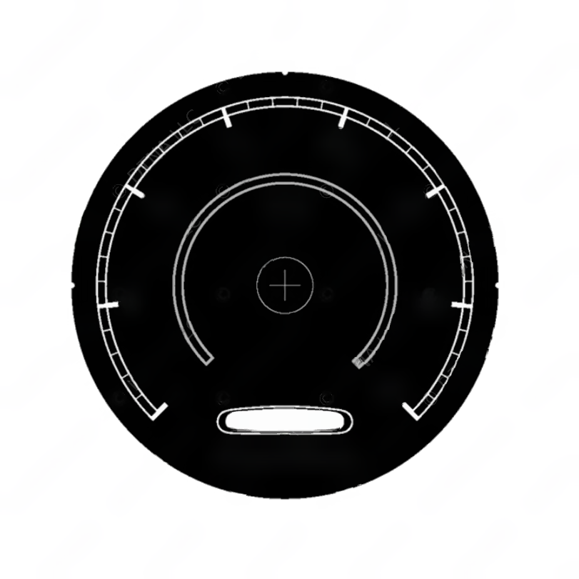W22-00012-054 GAUGE-TACHOMETER,3N1,V/F,POL,10,4K