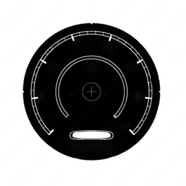 W22-00012-054 GAUGE-TACHOMETER,3N1,V/F,POL,10,4K