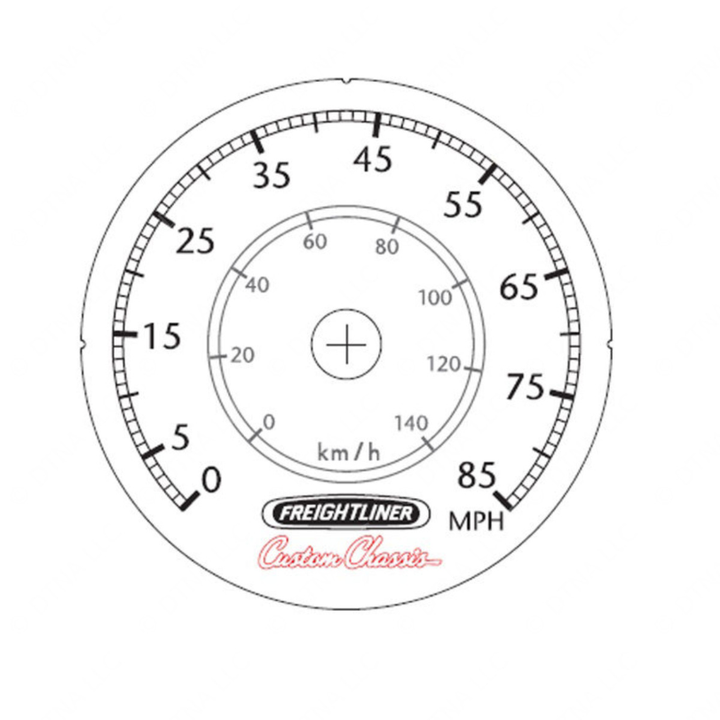 W22-00019-006 GAUGE SPEEDO NO ODO 5 IN