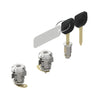 W22-00069-075 M2/P3 LOCKSET,2 KEYS,1501-3001