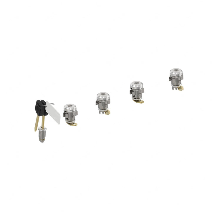 W22-00070-023 M2 4DR LOCKSET,2 KYS  1001-150