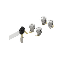 W22-00070-041 M2 4DR LOCKSET,2 KYS,1001-1500