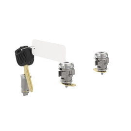 W22-00071-010 M2 2DR LOCKSET,2 KYS,1001-1500