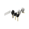 W22-00072-009 M2 2DR LOCKSET,4 KYS,1001-1500
