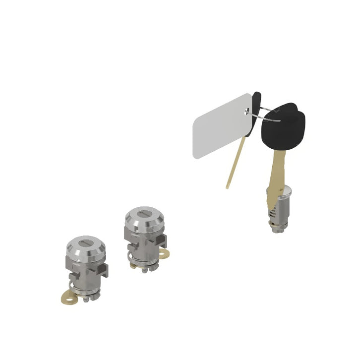 W22-00075-040 M2/P3 LOCKSET,3 KEYS,1501-3001