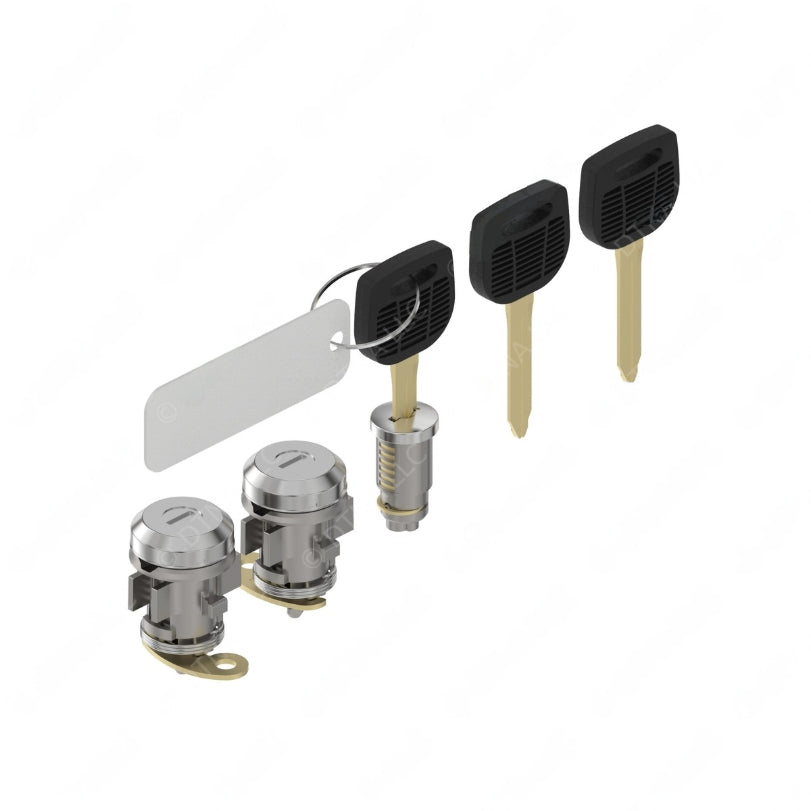 W22-00075-044 M2/P3 LOCKSET,3 KEYS,1001-1500