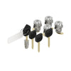 W22-00081-006 M2 4DR LOCKSET,5 KYS,1001-1500