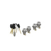 W22-00082-003 M2 4DR LOCKSET,6 KYS,1001-1500