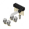 W22-00083-002 M2 4DR LOCKSET,8 KYS,1001-1501
