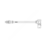 WAB 449 713 008 0 CABLE, SENSOR EXTENSION, 2.75 FT 0.8M
