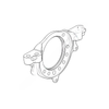 WAB 640 911 742 4 PLATE-ADAPTER,LH,RR,85 DEG,MAXXUS