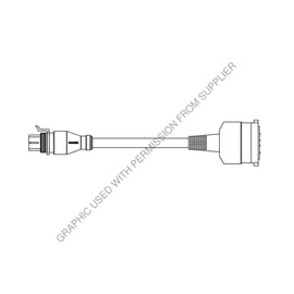 WAB 894 606 051 0 3M PIGTAIL HARN