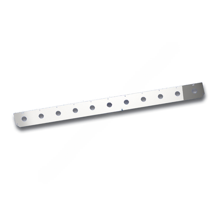 WBP WSC99073B11 SLPR REAR SKIRT W/11 RND LIGHT HOLES-2IN