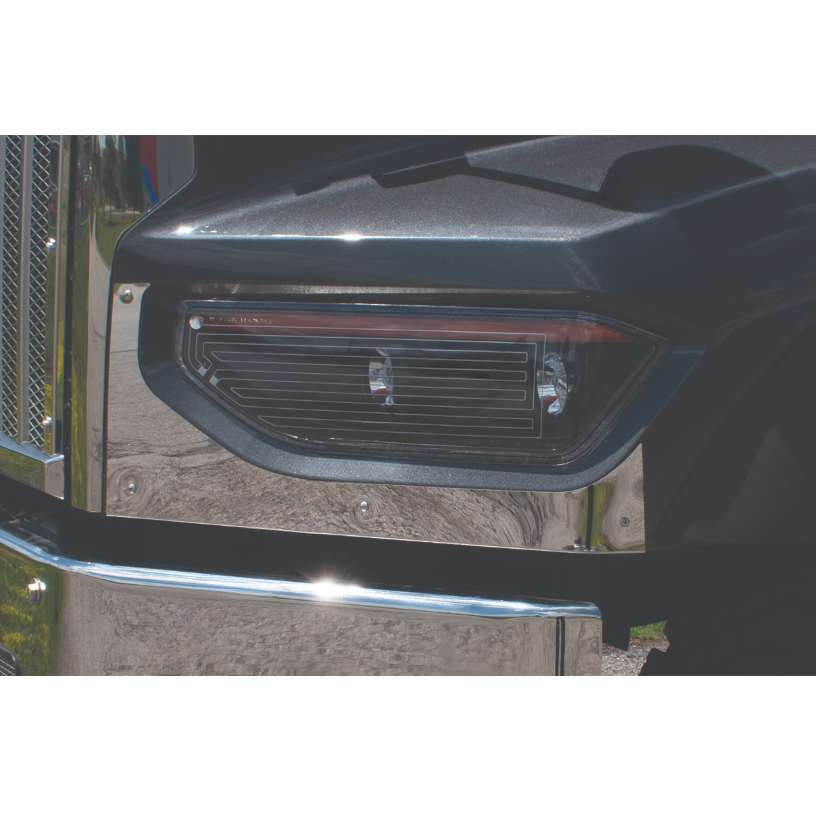 WBP WSS370 HEADLIGHT FENDER GUARD, WS, 49X