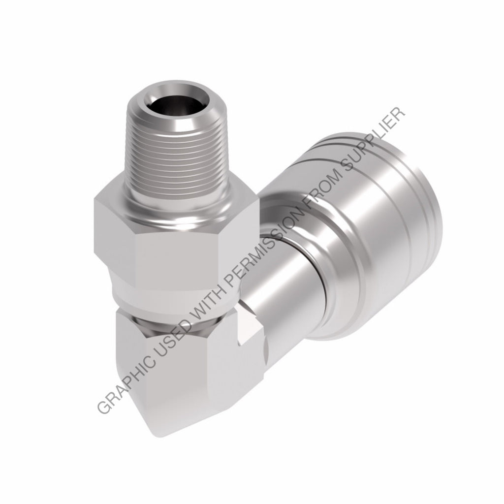 WH  06Z M06 FTNG, NPTF 90 DEG, MALE SWIVEL