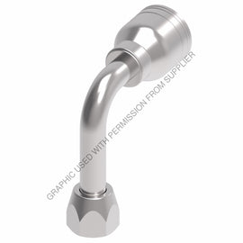 WH  08Z 648 37(JIC)FEMALESWIVELLONGDROP90TUBEELBOW(E