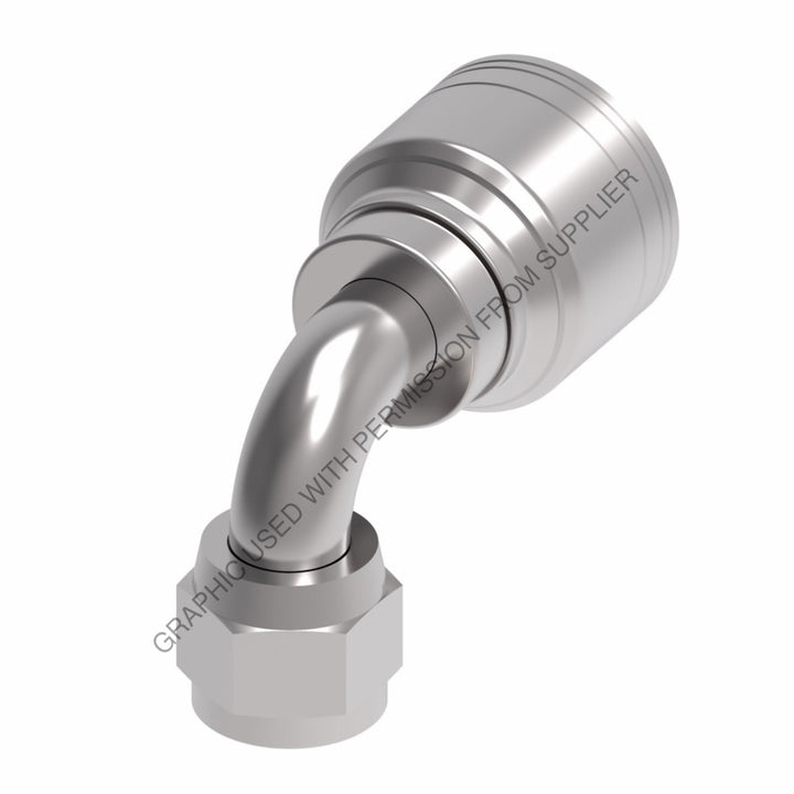 WH  08Z 666 SAE37(JIC)FEMALESWIVEL90TUBEELBOW(EXCEPT