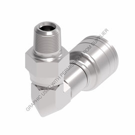 WH  12Z M12 FTNG, NPTF 90 DEG, MALE SWIVEL