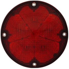 WTE 1020 5000 10 LIGHT WARNING 7 LED SEALED RED
