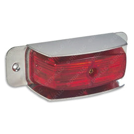 WTE 5120 1306 10 MARKER WITH SHIELD 2 BULB/ 2 WIRE RED