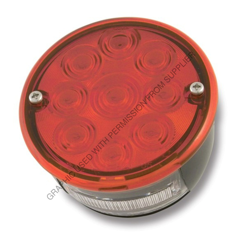 WTE 9186 5444 10 LED STOP/TAIL W/LICENSE NO STUDS
