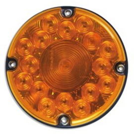 WTE 9186 5585 20 7IN AMBER LED TURN/PARK W/REFLEX LAMP