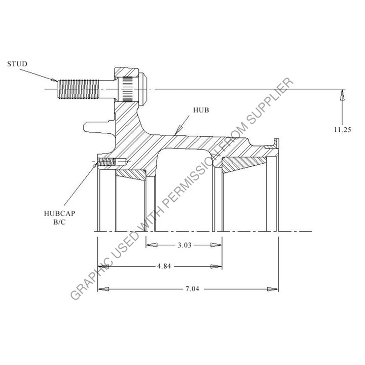 WWD 25301 0T 2530 ABS AY W/CUPS ONLY