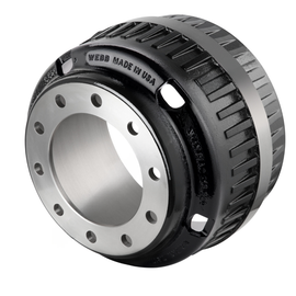 WWD 77808BW BRAKE DRUM 16.5X8 VORTEX W/WINWEARIND