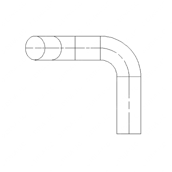 WWS 20403-3520 PIPE,RAD