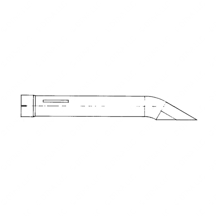 WWS 23202C3461-016 STACK EXH CHR CURV 3