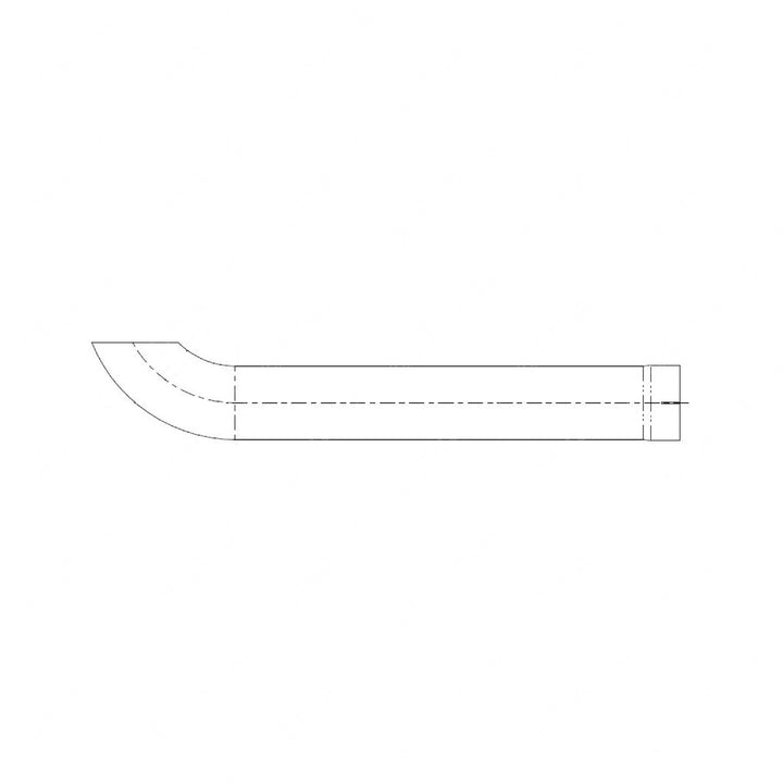 WWS 23527B3508-033 PIPE,STRAIGHT 5  OD
