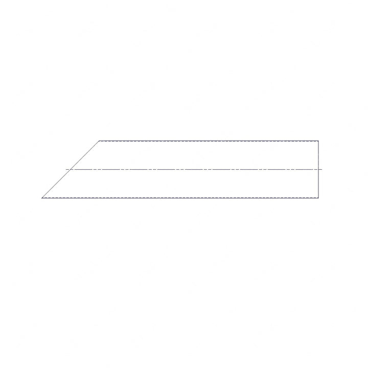 WWS 23529C3481-028 PIPE STK  5 45 DE