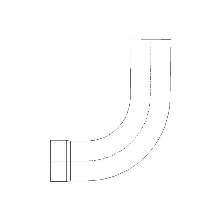 WWS 23529C3540 PIPE, BOC ELBOW CHROM