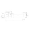 WWS 23530-3422 PIPE,TURBO LOWER M11