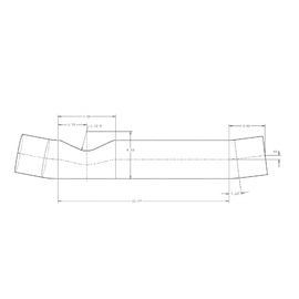 WWS 23530-3422 PIPE,TURBO LOWER M11