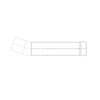 WWS 23530-3486 PIPE, TURBO LOWER N14