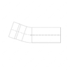 WWS 23530-3584 PIPE,LOWER TURBO 340