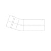 WWS 23530-3592 PIPE,EXHAUST ELBOW 8