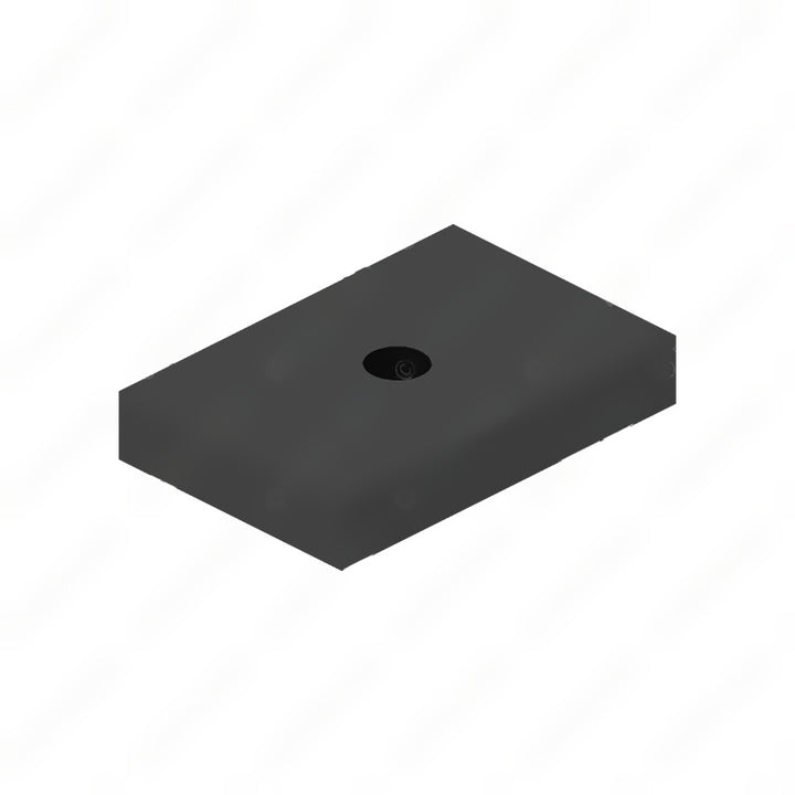 WWS 37127-3454 SPACER, 1.00, ALUM 7/8 HOLE