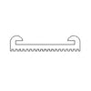 WWS 43205-3414-33.0 INSULATOR, F/TANK STR