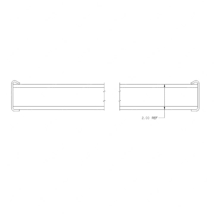 WWS 45001B3473-33.0 STEP,ALUMINUM B/BOX
