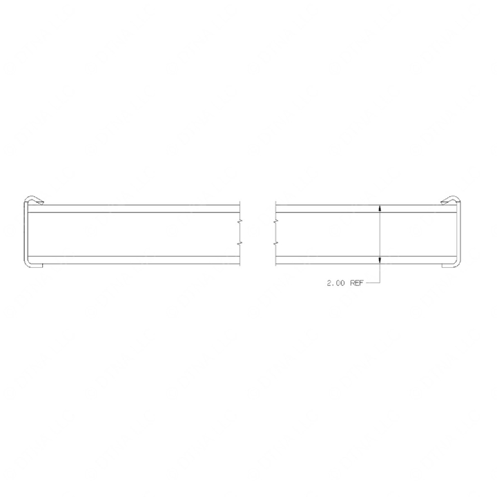 WWS 45001B3473-37.7 STEP- BATT BOX  BARE