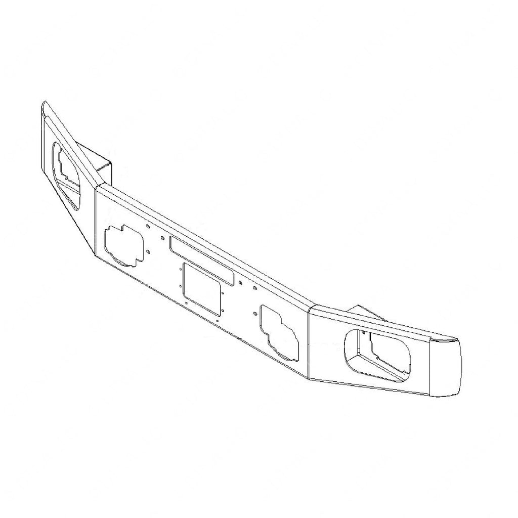 WWS 46013C3563 BUMPER, 14 DEEP SECT
