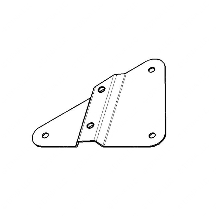 WWS 50222-3405 PLATE, MOTOR WINDOW