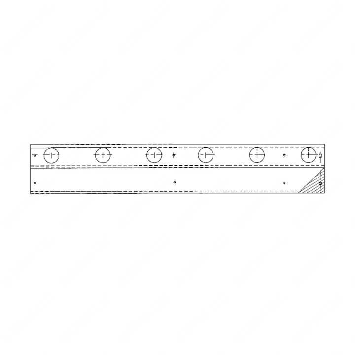 WWS 50423A7168R CAB SKIRT RH 45.75 IN NO LITES