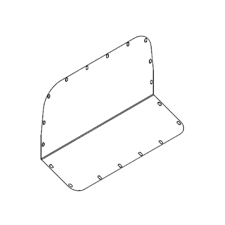 WWS 53006-3463S COVER,ENGINE 132 BBC